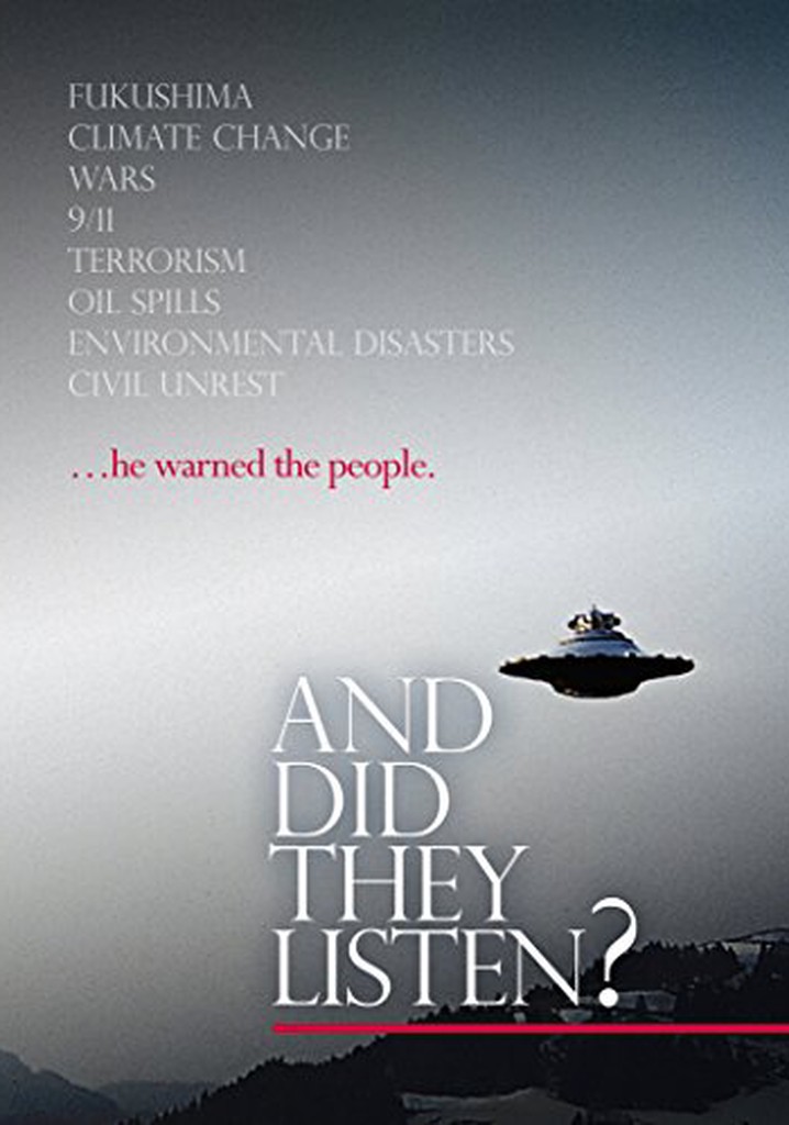 And Did They Listen? película Ver online en español